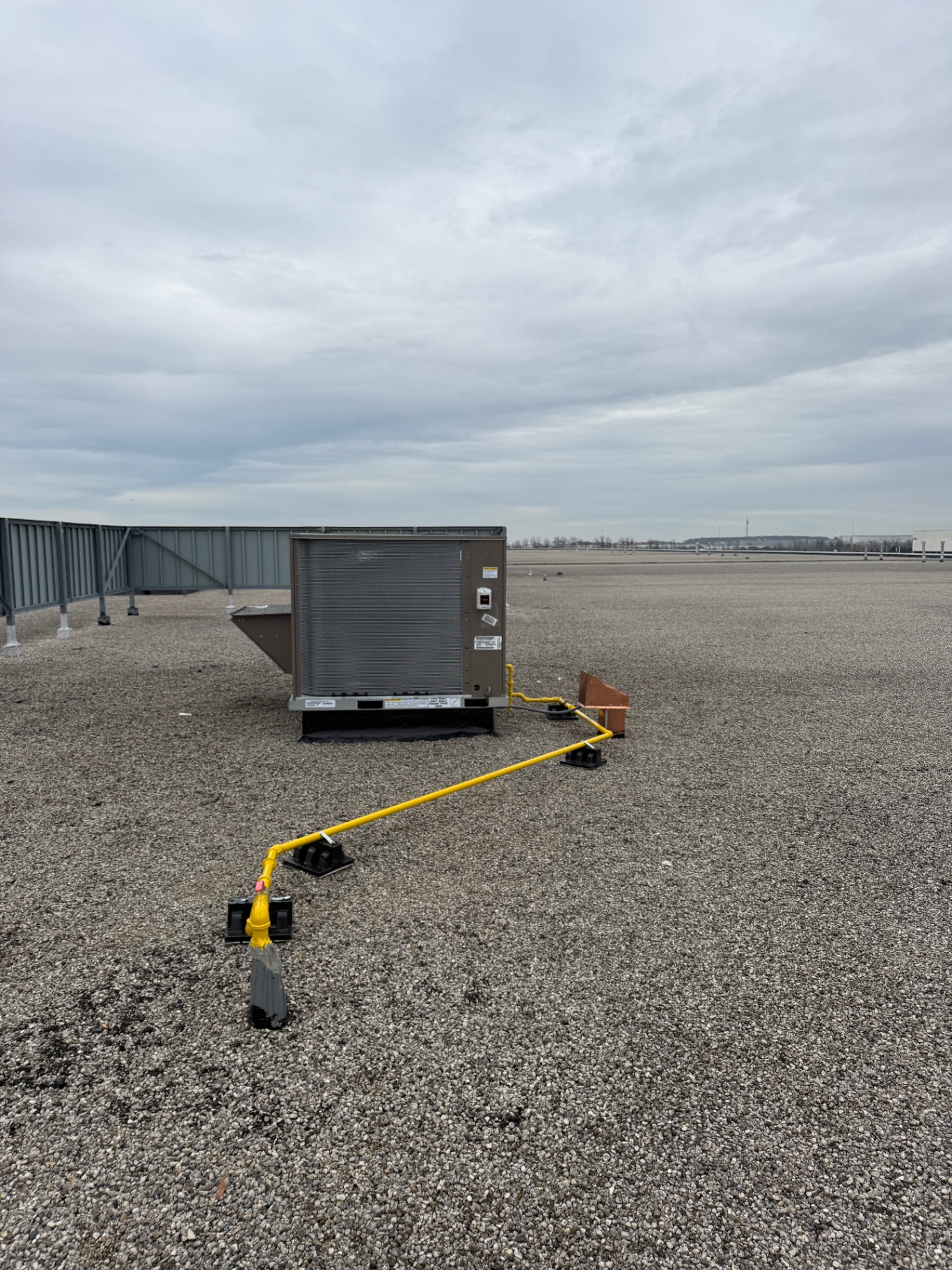 Rooftop Unit Gas Run