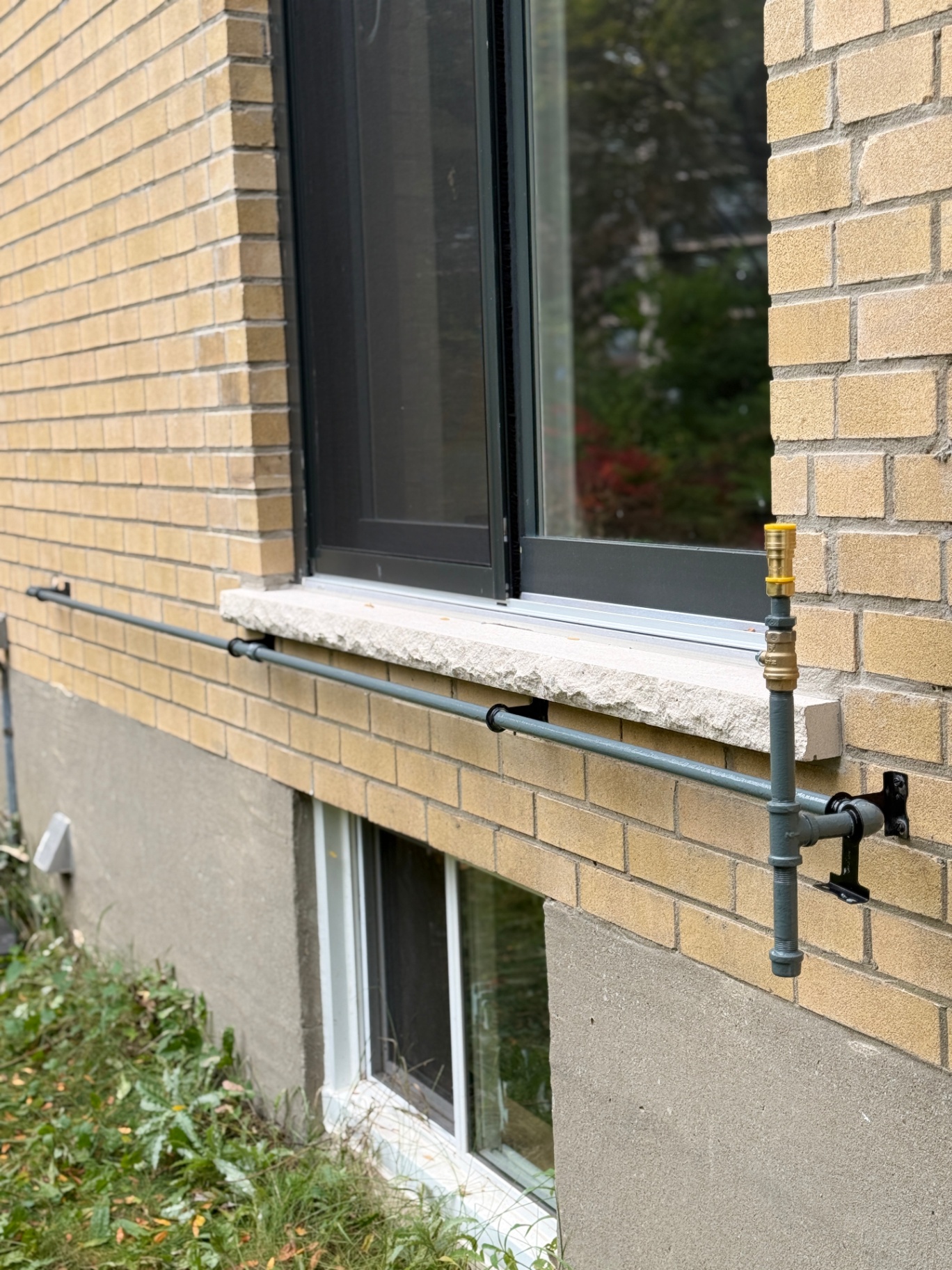 BBQ Gas Line Outlet