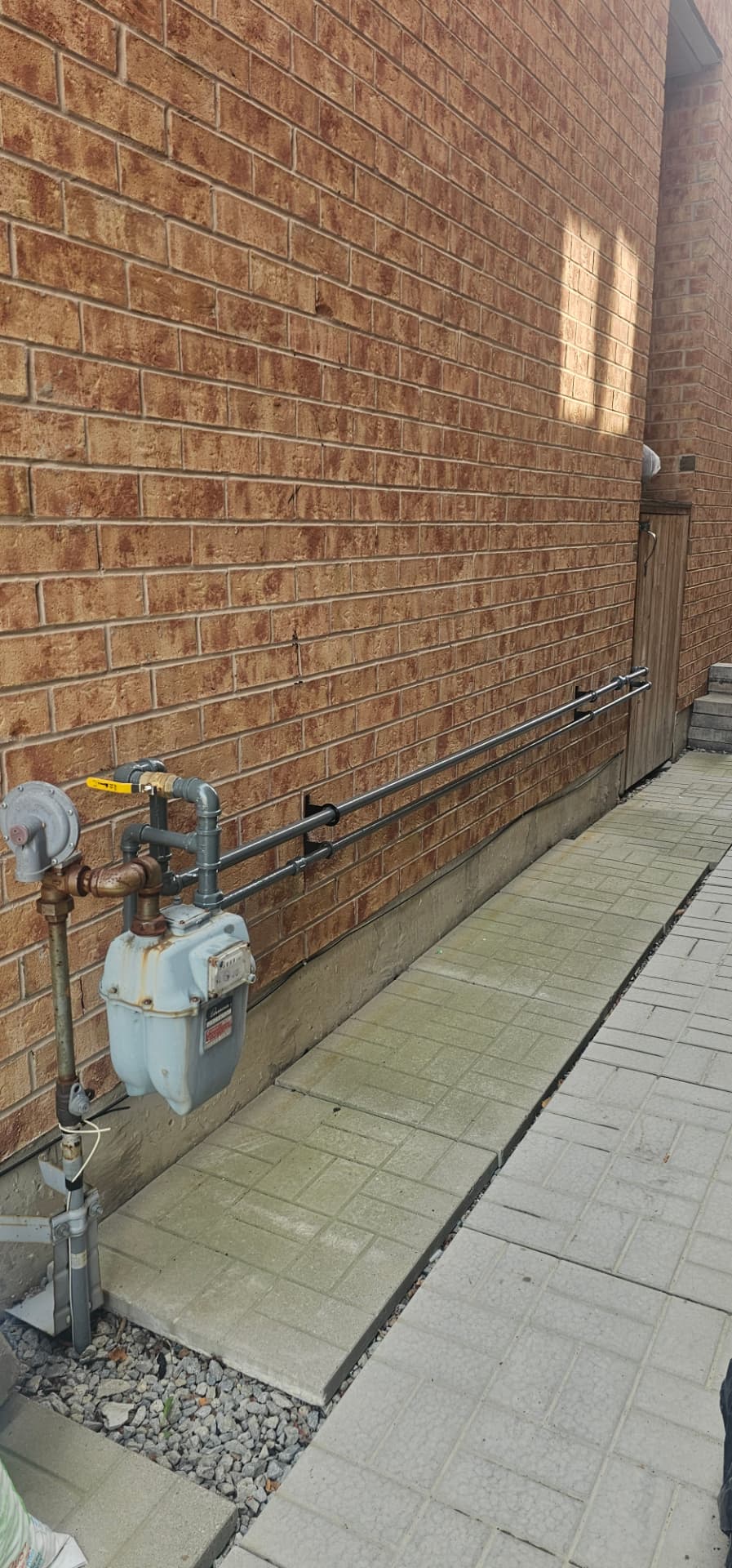 New Gas Piping Line for Tankless Water Heater