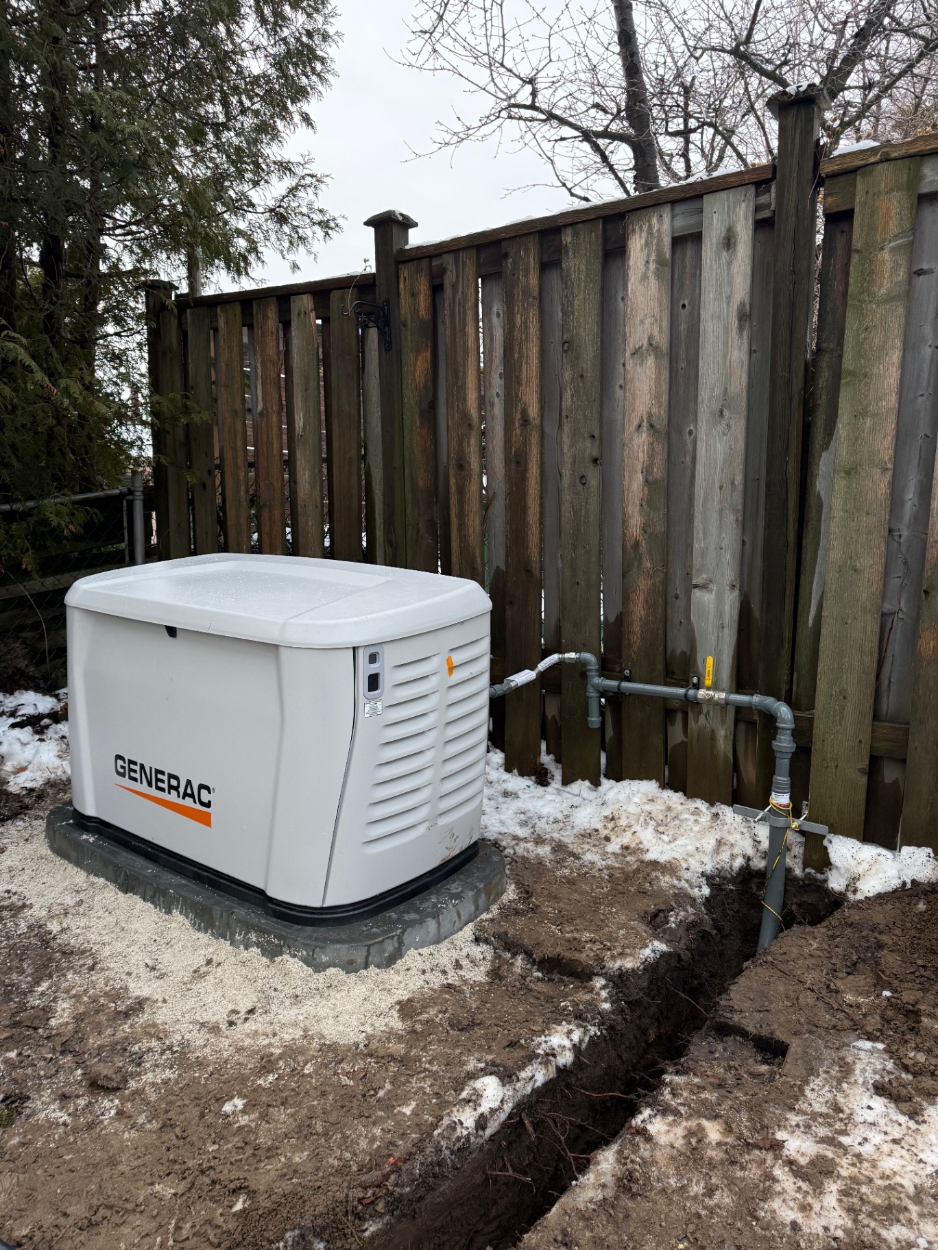 Generac Generator Gas Line